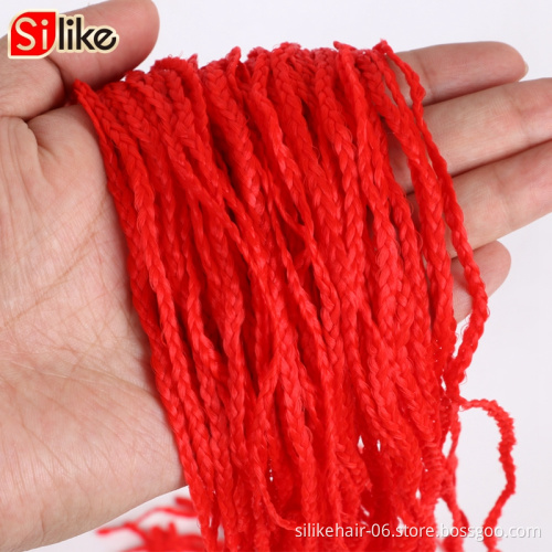 28" Synthetic micro Knot zizi braid hair coloured hair braid soft Curly afro kinky  crochet braids hair